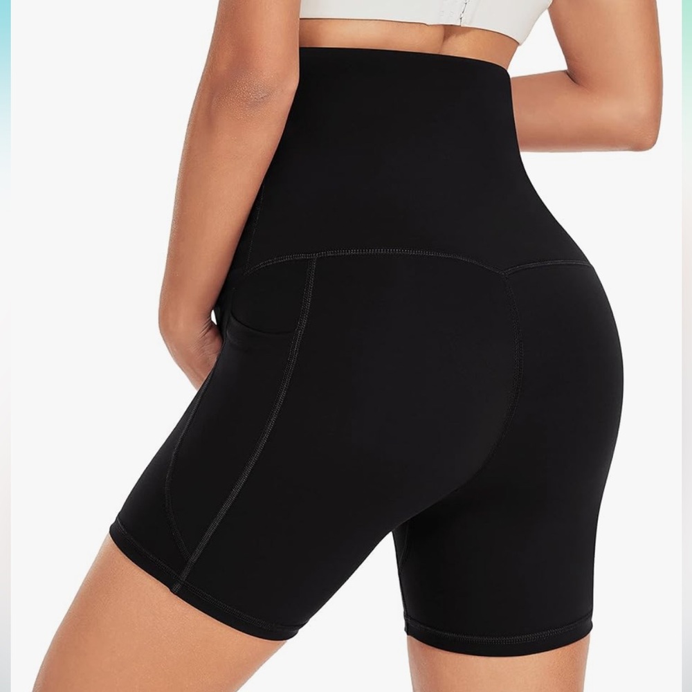 3 BHRIWRPY Women Maternity Biker Shorts - Picture 12 of 12